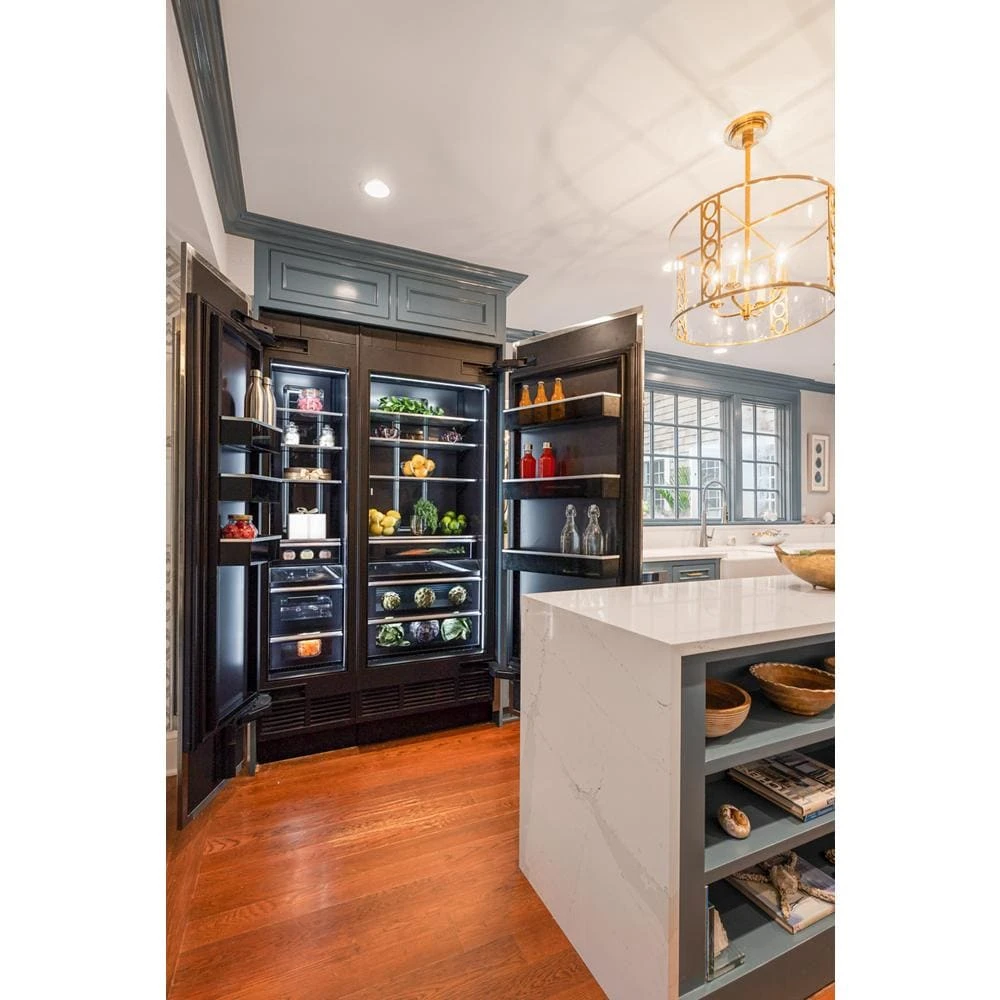 18" Built-In Column Freezer with RISE Panel Kit, Left Swing JKCPL181GL