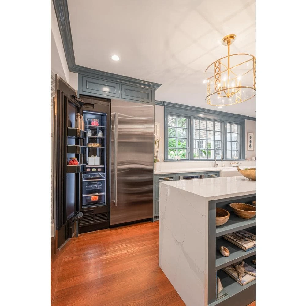 18" Built-In Column Freezer with RISE Panel Kit, Left Swing JKCPL181GL