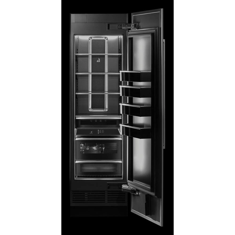 24" Built-In Column Freezer with NOIR Panel Kit, Right Swing JKCPR241GM