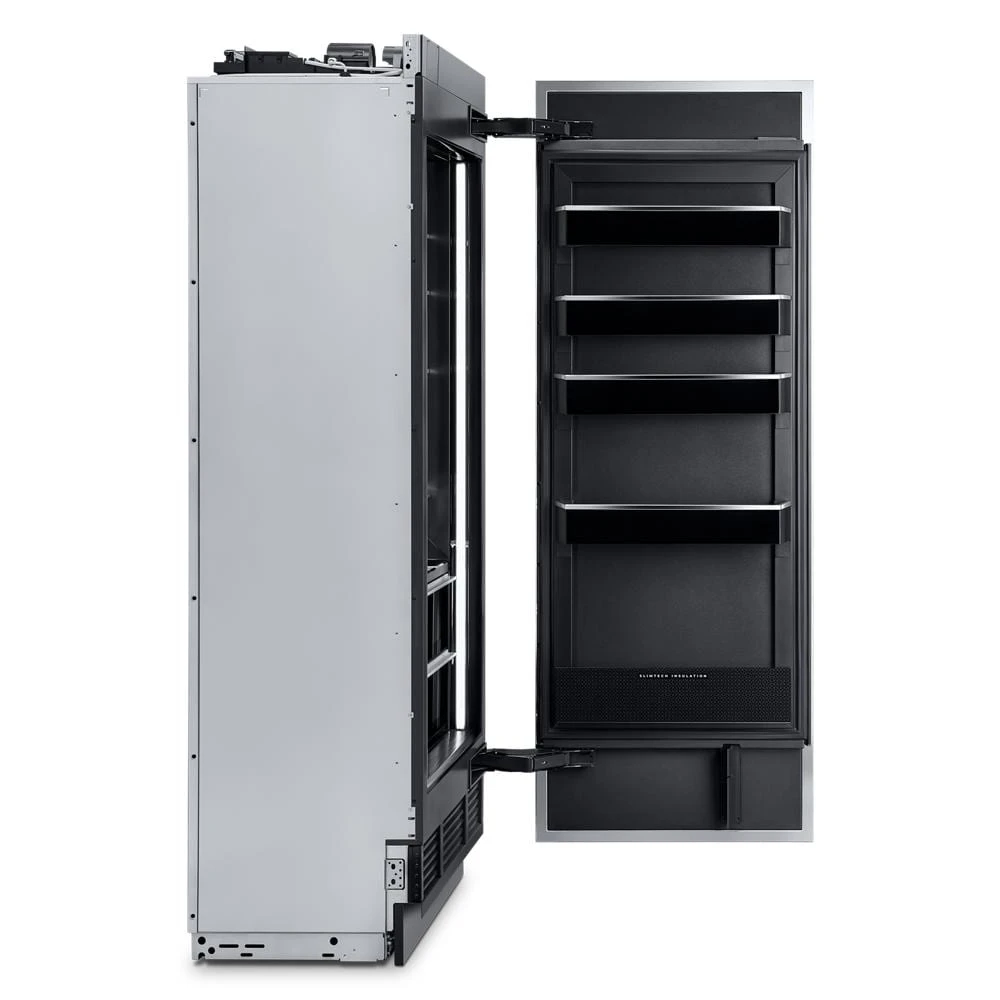 30" Built-In Column Freezer with RISE™ Panel Kit, Right Swing JKCPR301GL