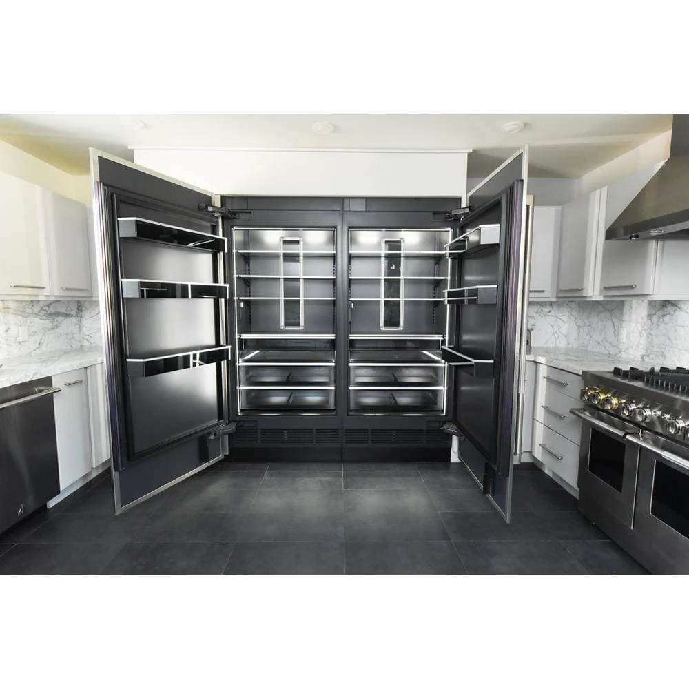 30" Built-In Column Freezer with RISE™ Panel Kit, Right Swing JKCPR301GL