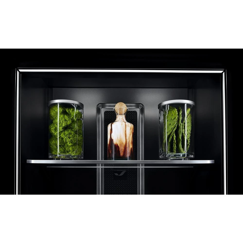 30" Built-In Column Freezer with NOIR Panel Kit, Right Swing JKCPR301GM