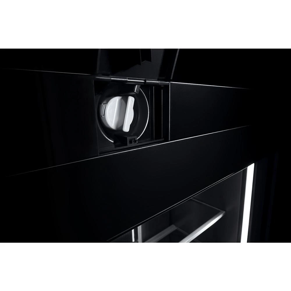 30" Built-In Column Freezer with NOIR Panel Kit, Right Swing JKCPR301GM