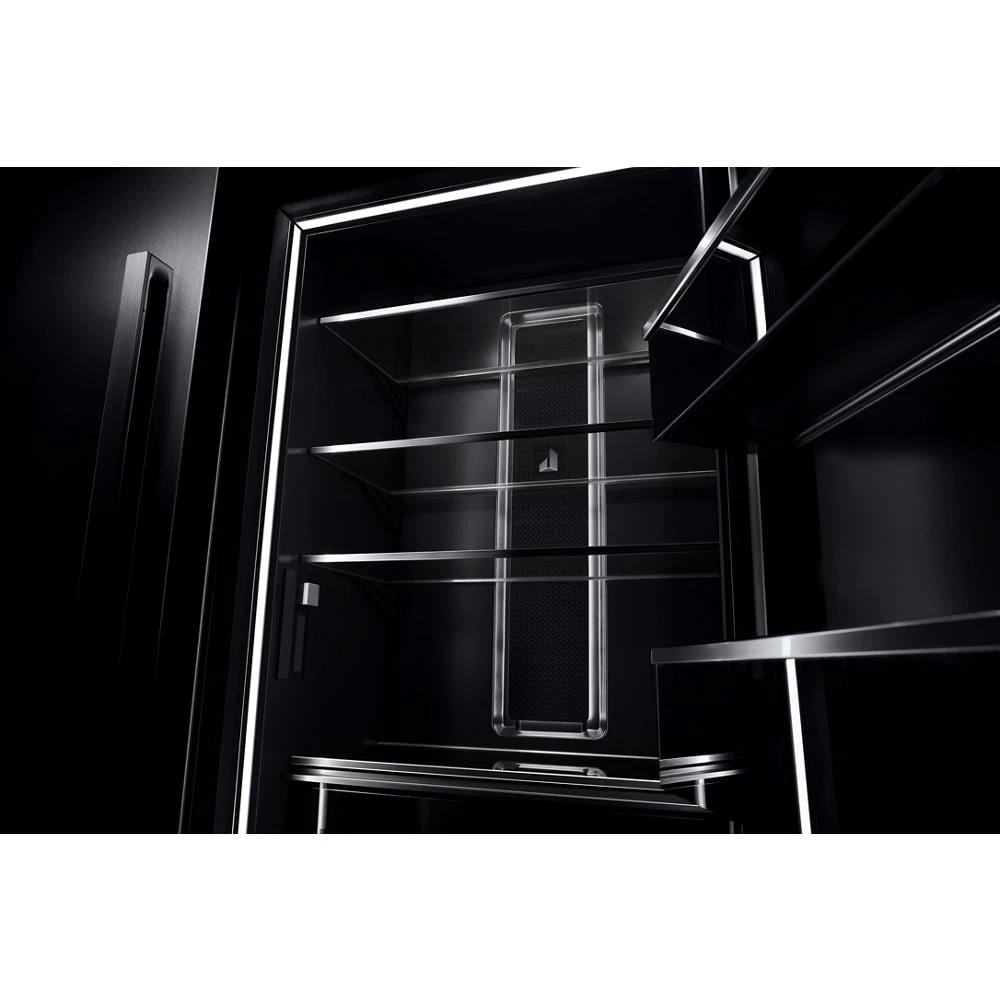 30" Built-In Column Freezer with NOIR Panel Kit, Right Swing JKCPR301GM