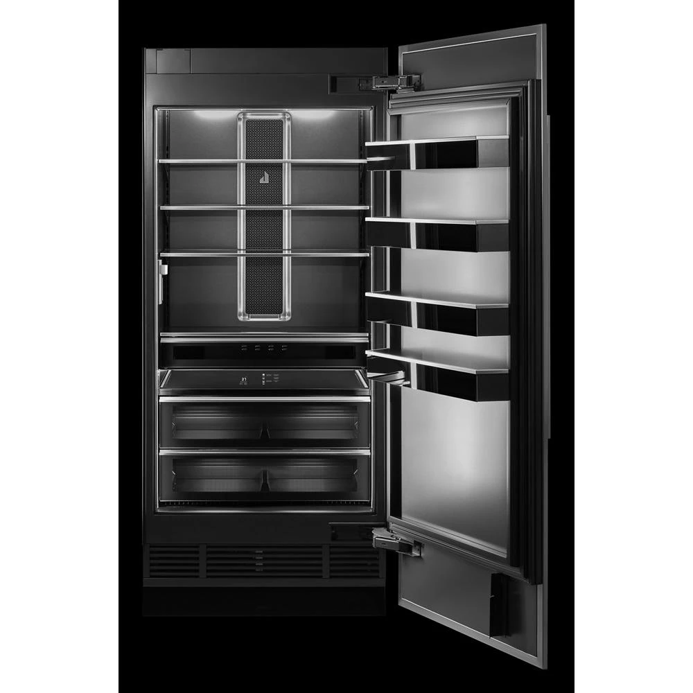 36" Built-In Column Refrigerator with NOIR Panel Kit, Right Swing JKCPR361GM