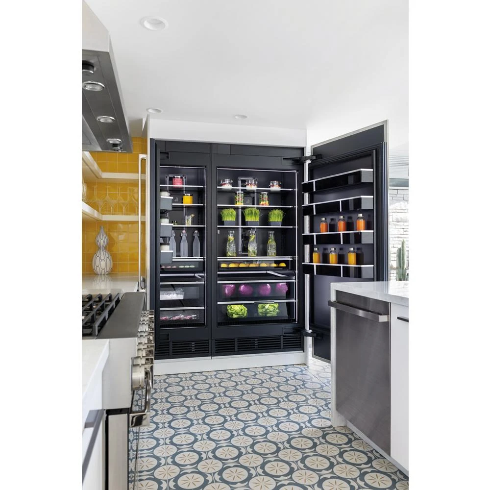 36" Built-In Column Refrigerator with NOIR Panel Kit, Right Swing JKCPR361GM