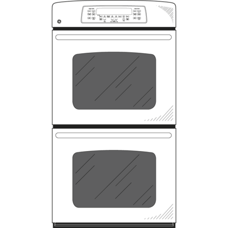27" Built-In Double Wall Oven JKP55SPSS, product image 2 of 3