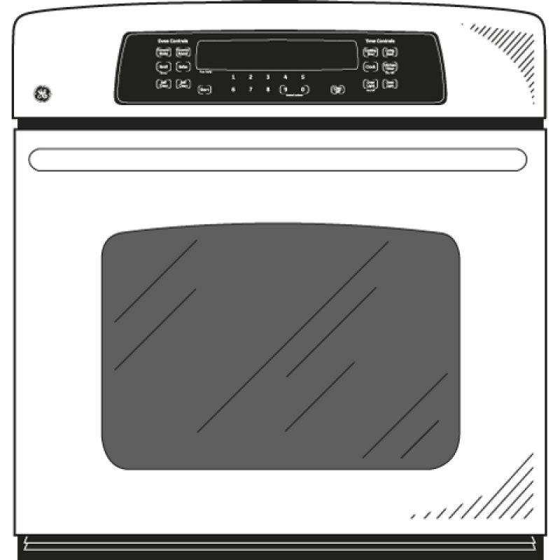 27" Built-In Single Convection Wall Oven JKP70SPSS, product image 2 of 3