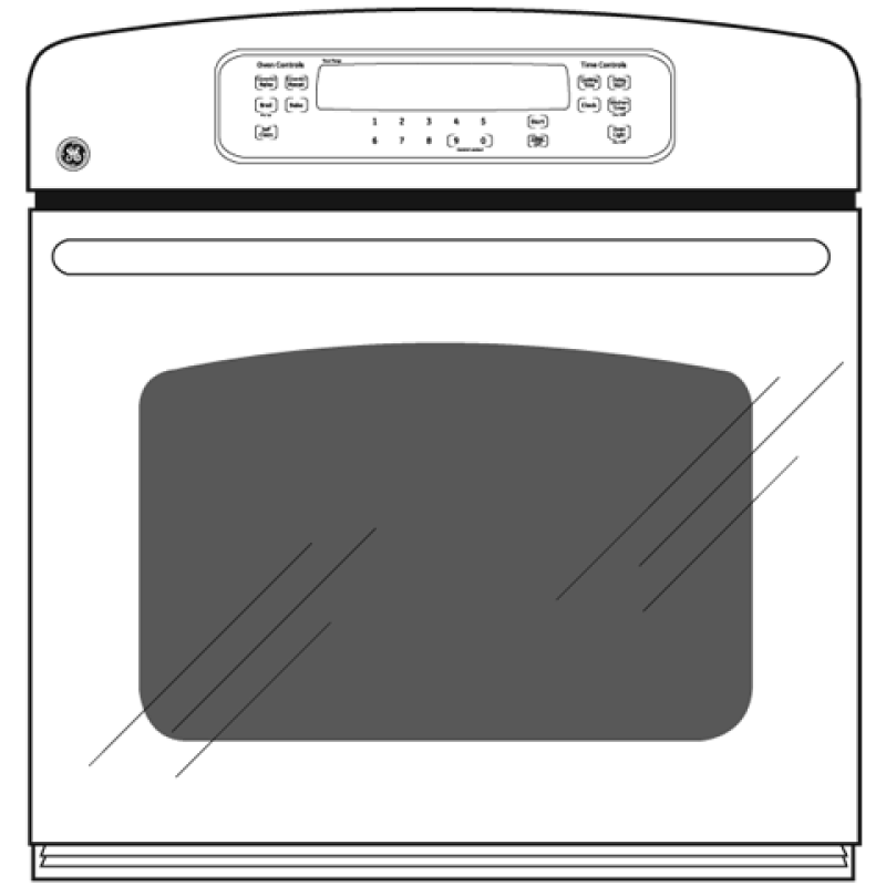 27" Built-In Single Convection Wall Oven JKP70WMWW