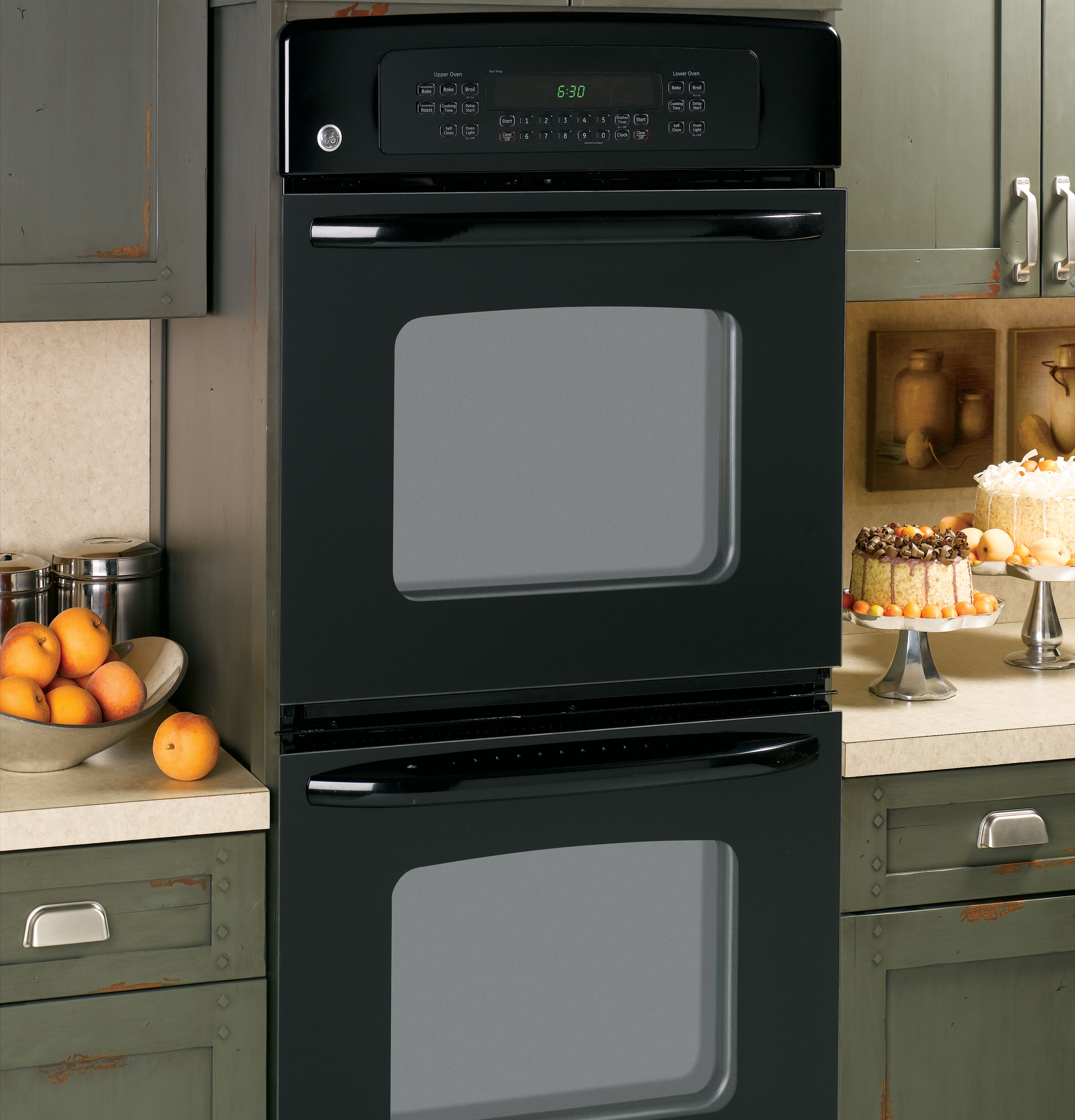 27" Built-In Convection/Thermal Wall Oven JKP75BMBB