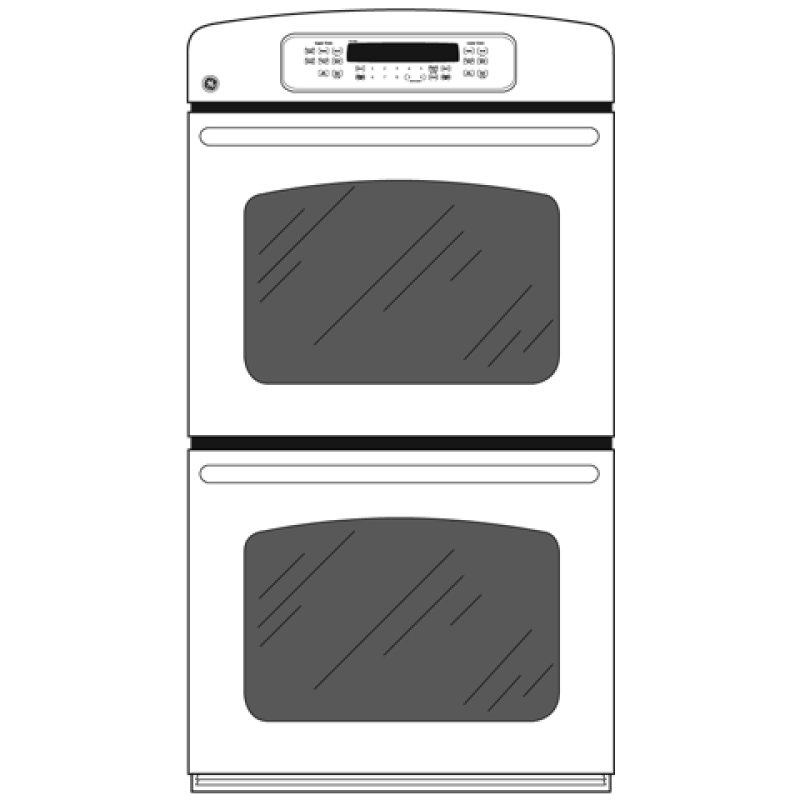 27" Built-In Convection/Thermal Wall Oven JKP75WMWW, product image 2 of 3
