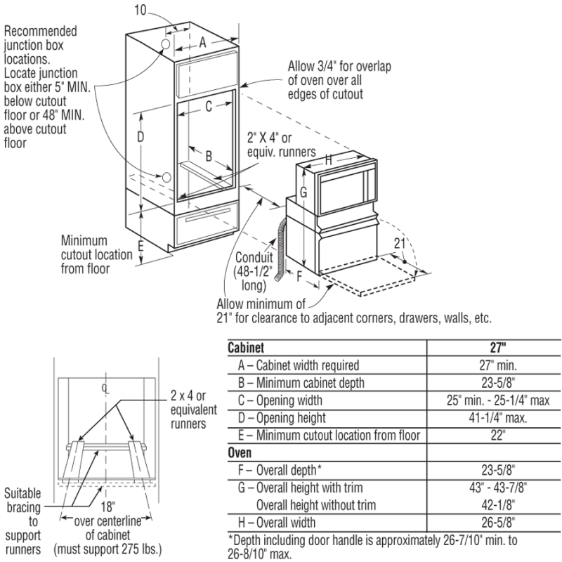27" Built-In Double Microwave/Thermal Wall Oven view 3