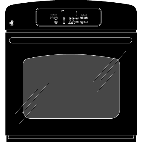 27" Built-In Single Wall Oven JKS10BMBB, product image 2 of 3