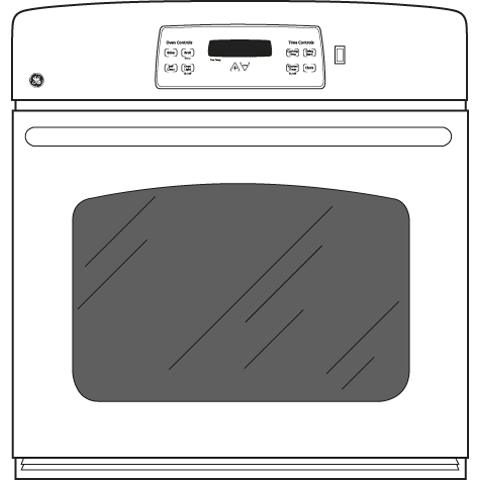 27" Built-In Single Wall Oven JKS10DPBB, product image 2 of 3