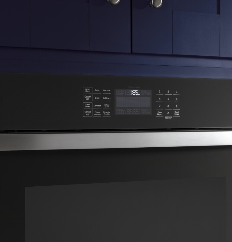 Glass touch controls