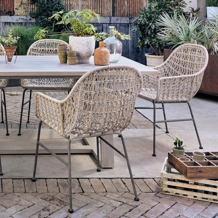 Bandera Outdoor Woven Dining Chair - JLAN-131A JLAN131A