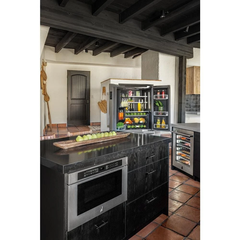 RISE 24” Under Counter Microwave Oven with Drawer Design JMDFS24JL