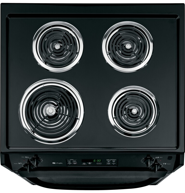GE Profile 27" Drop-In Electric Range Black JMP31BLBB Picture 1