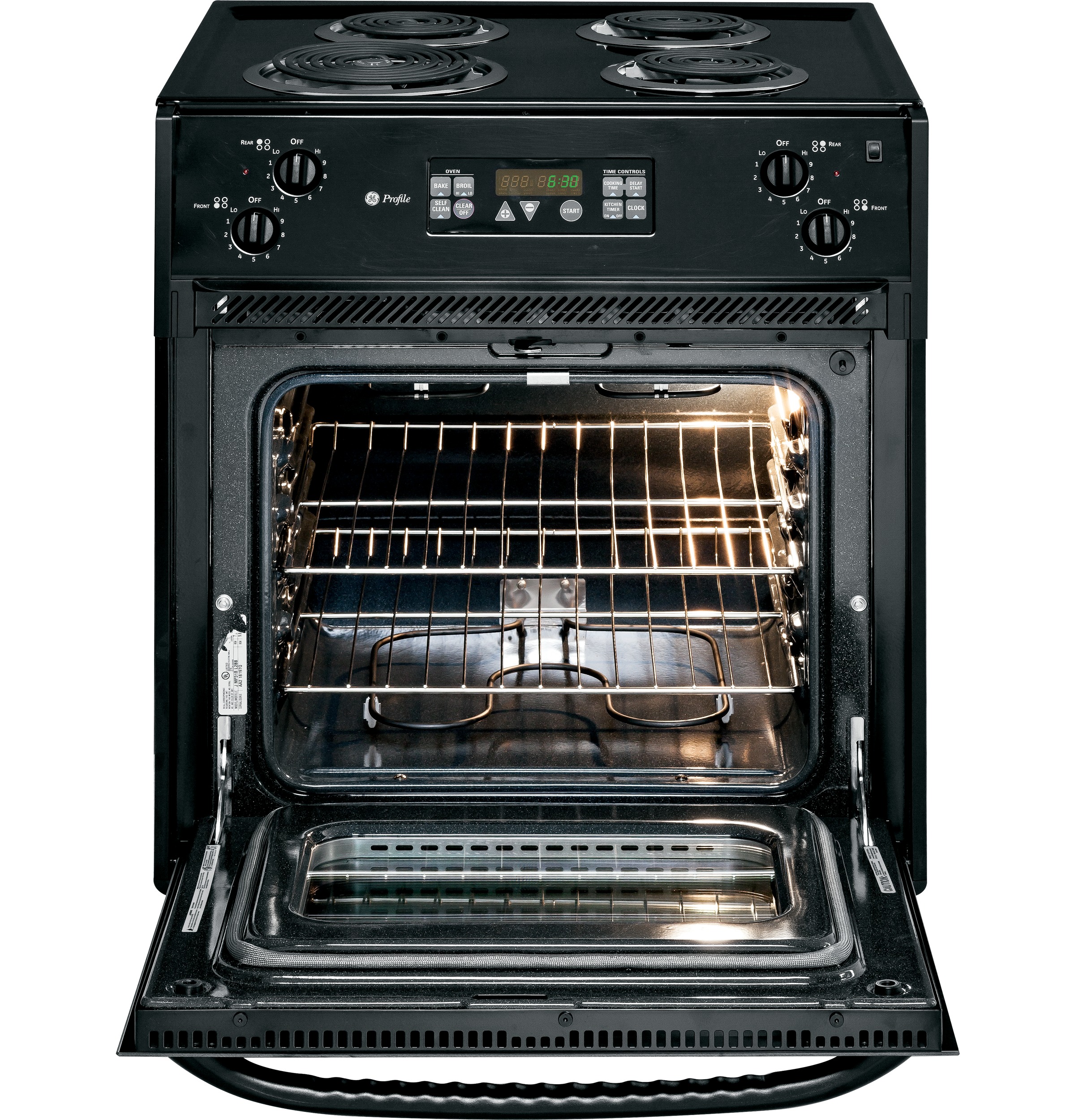 27" Drop-In Electric Range JMP31BLBB