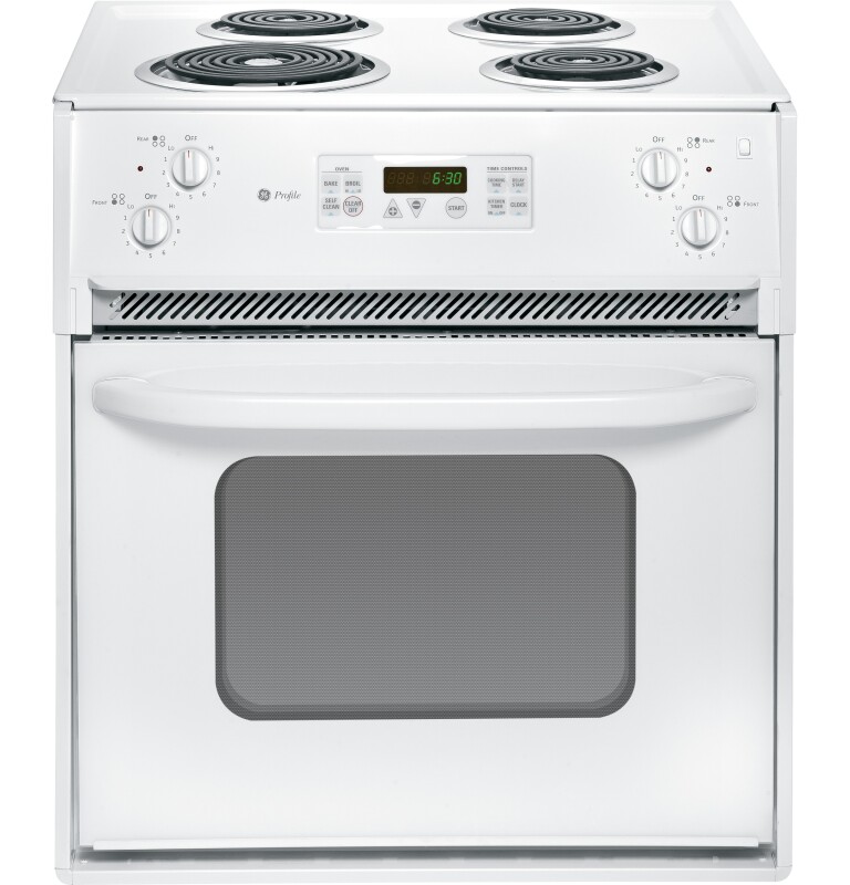 27" Drop-In Electric Range JMP31WCWW