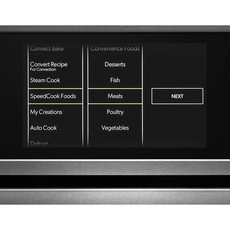 NOIR 30" Microwave/Wall Oven with V2™ Vertical Dual-Fan Convection JMW3430IM