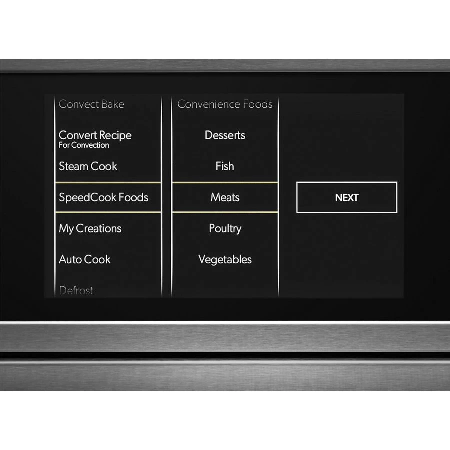 Noir™ 30" Combination Microwave/wall Oven With V2™ Vertical Dual-fan Convection JMW3430LM