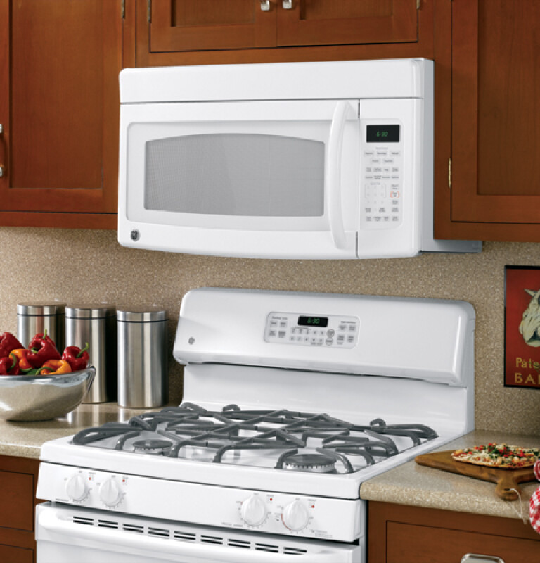Spacemaker Over-the-Range Microwave Oven JNM1851DMWW, product image 2 of 5