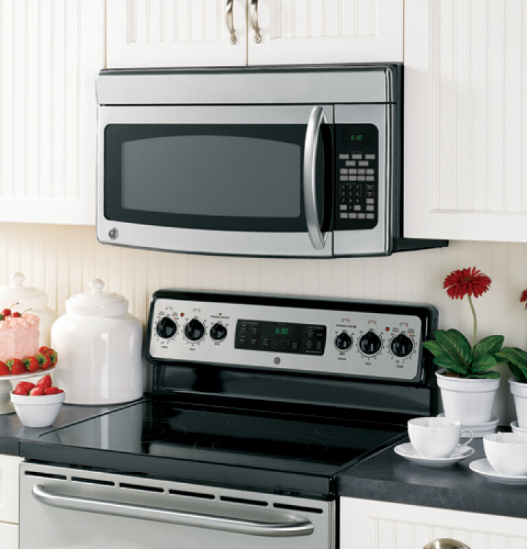 Spacemaker Over-the-Range Microwave Oven JNM1851SMSS, product image 2 of 5