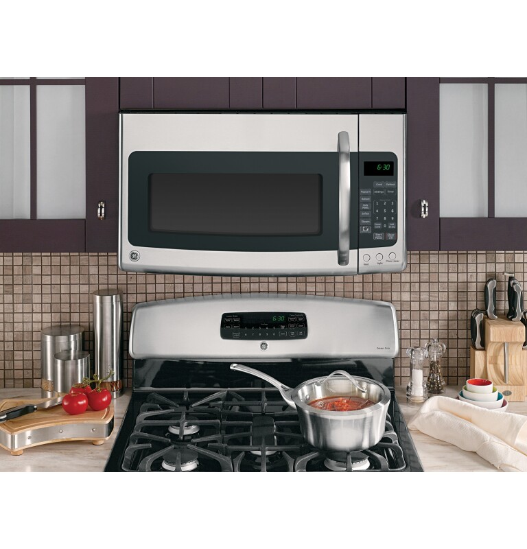 Spacemaker 1.9 Over-the-Range Microwave Oven JNM1951SRSS, product image 3 of 9