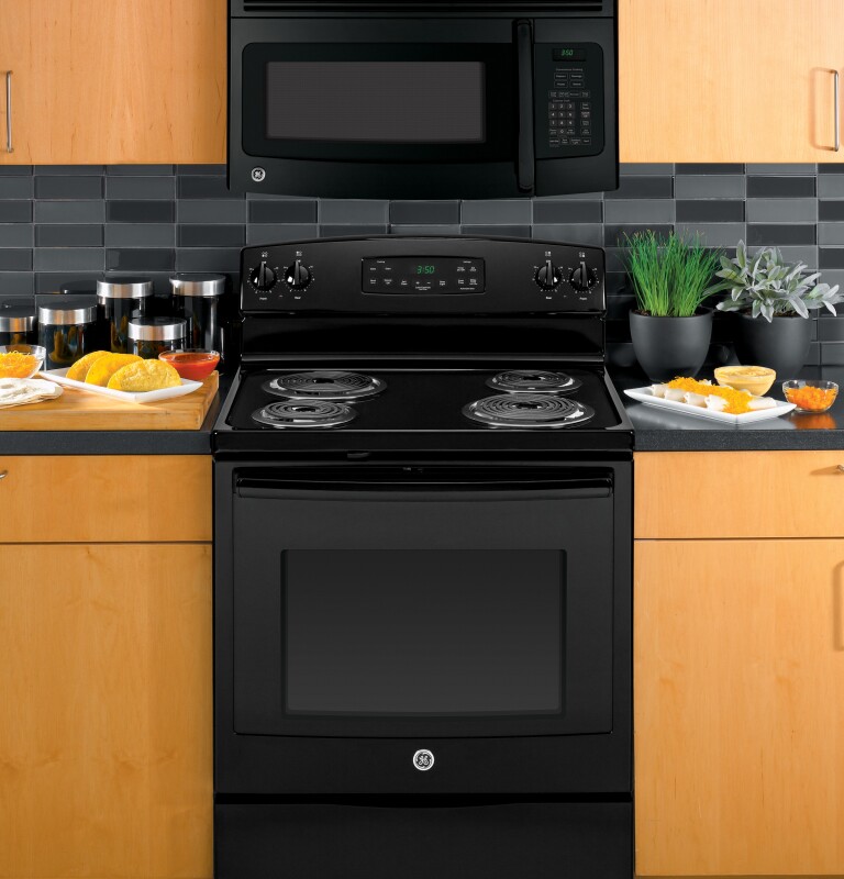 1.5 Cu. Ft. Over-the-Range Microwave Oven with Recirculating Venting JNM3151DFBB, product image 3 of 9