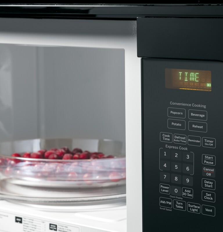 1.5 Cu. Ft. Over-the-Range Microwave Oven with Recirculating Venting JNM3151DFBB, product image 5 of 9