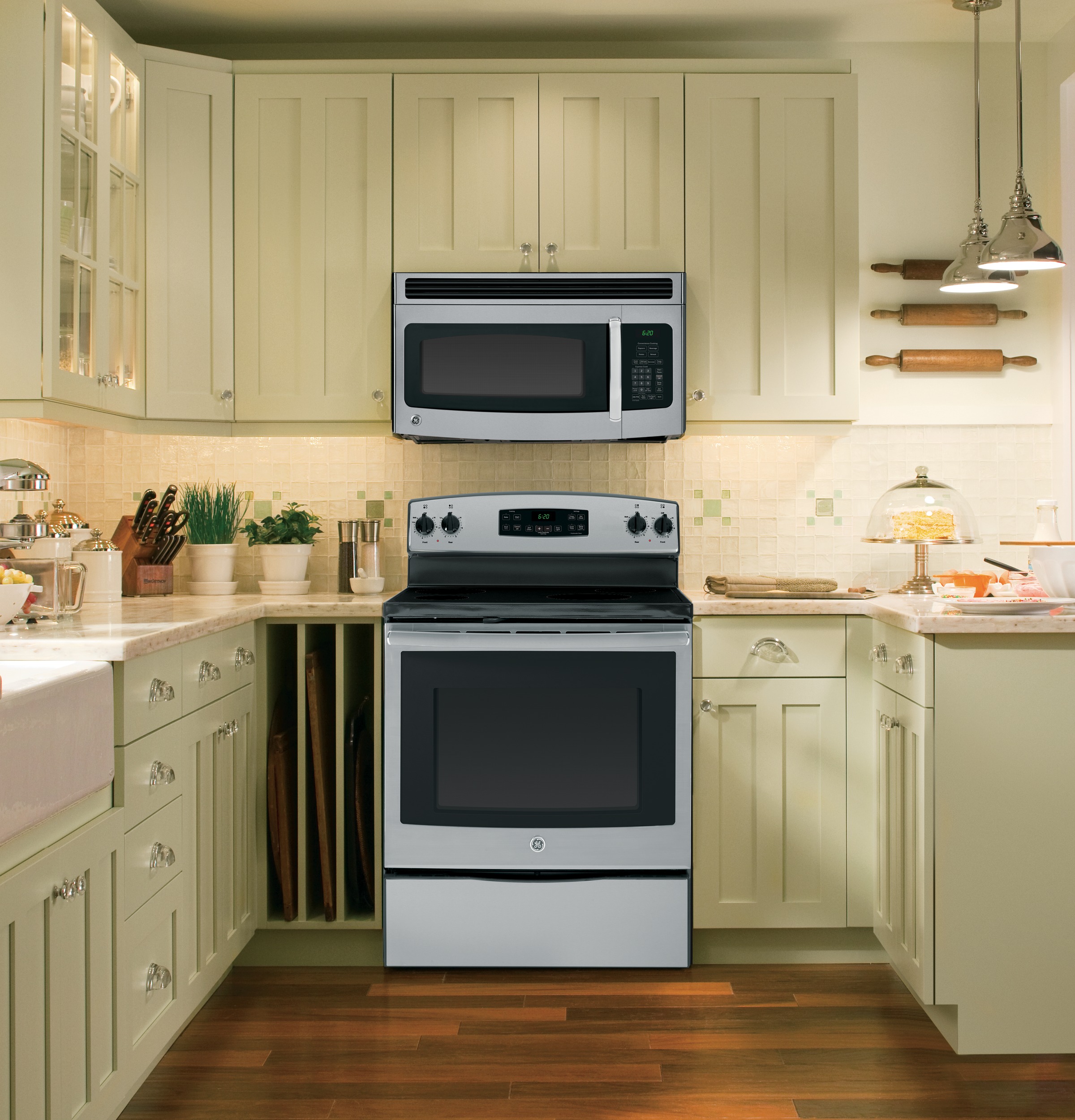 1.5 Cu. Ft. Over-the-Range Microwave Oven with Recirculating Venting JNM3151RFSS