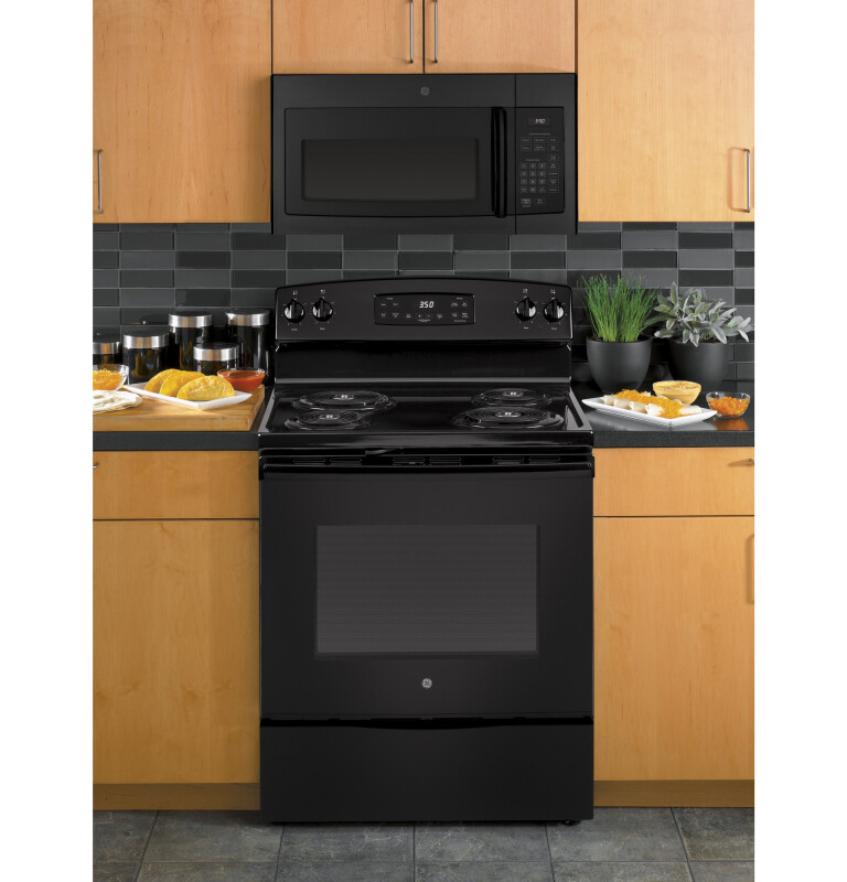 1.6 Cu. Ft. Over-the-Range Microwave Oven with Recirculating Venting JNM3161DFBB