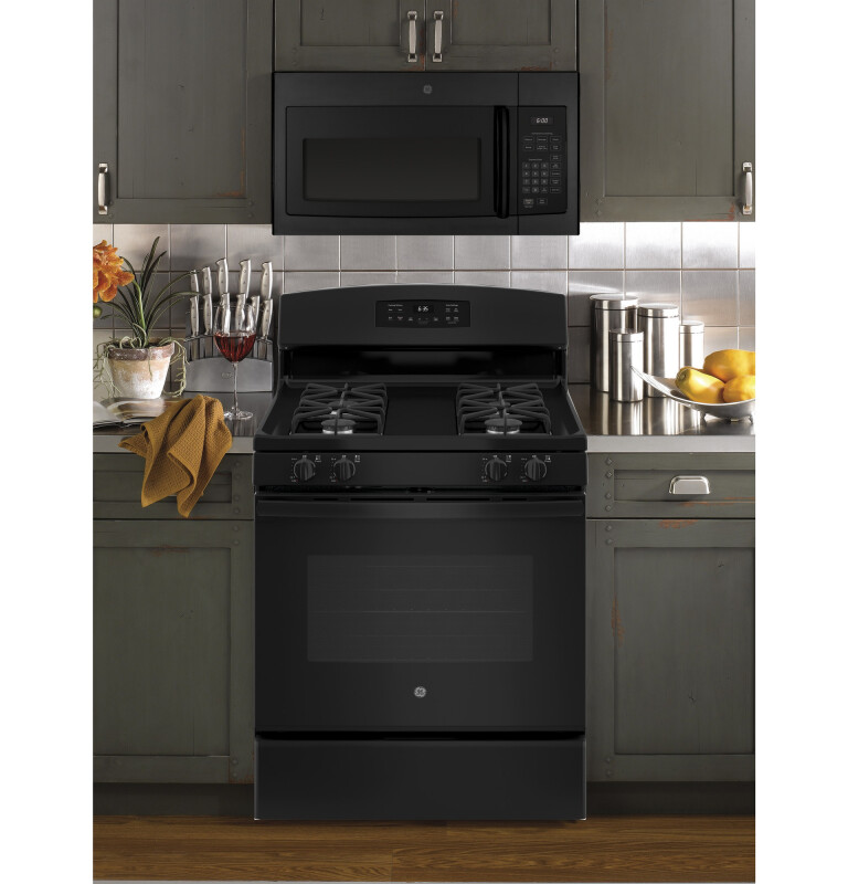 1.6 Cu. Ft. Over-the-Range Microwave Oven with Recirculating Venting JNM3161DFBB