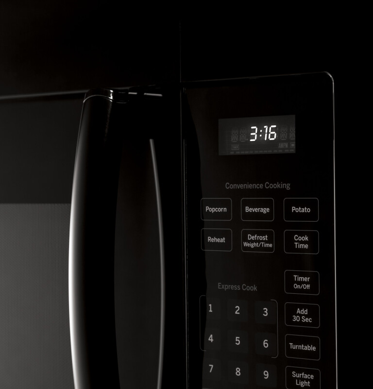 1.6 Cu. Ft. Over-the-Range Microwave Oven with Recirculating Venting JNM3161DFBB
