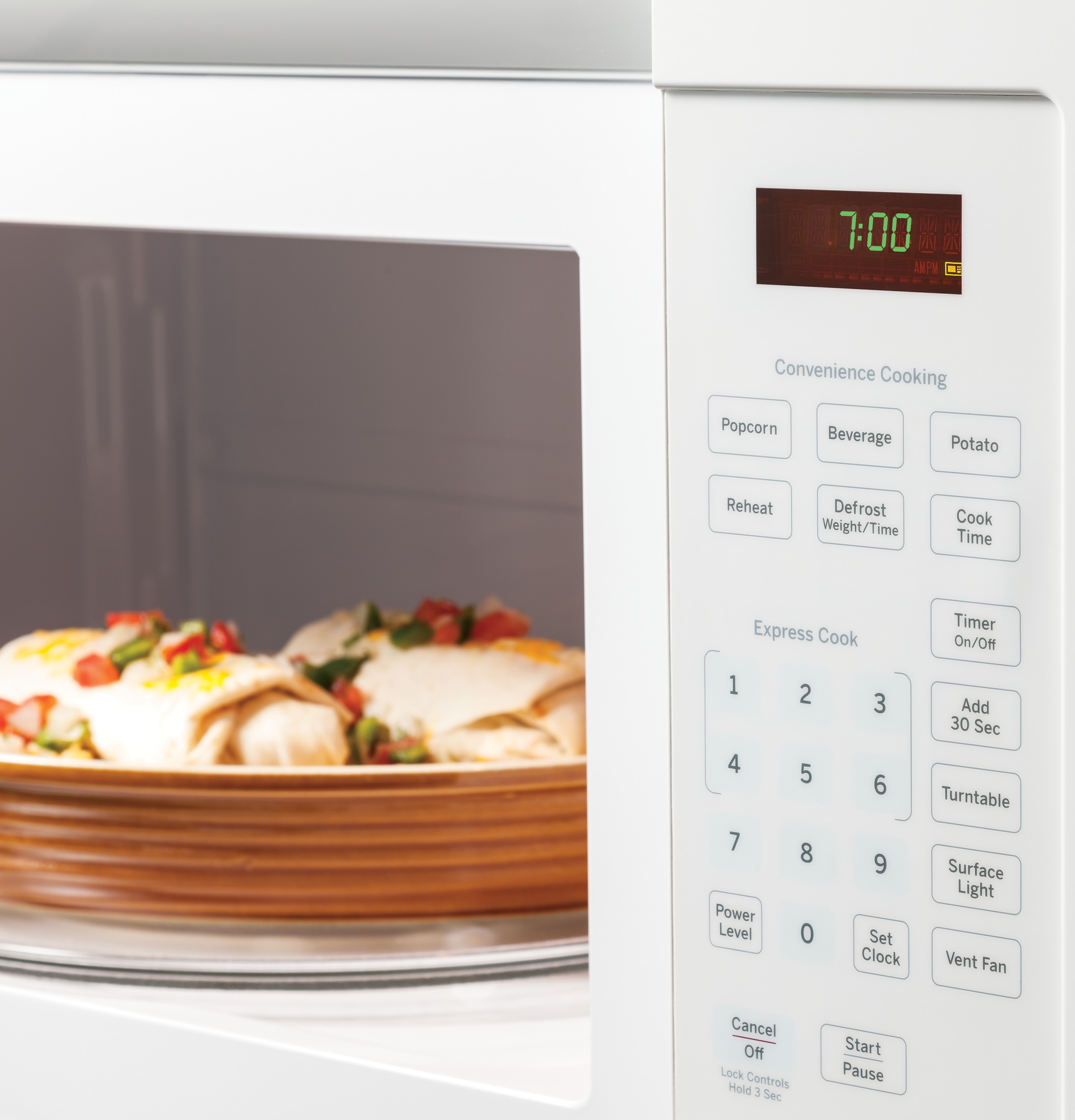 1.6 Cu. Ft. Over-the-Range Microwave Oven with Recirculating Venting JNM3161DFWW