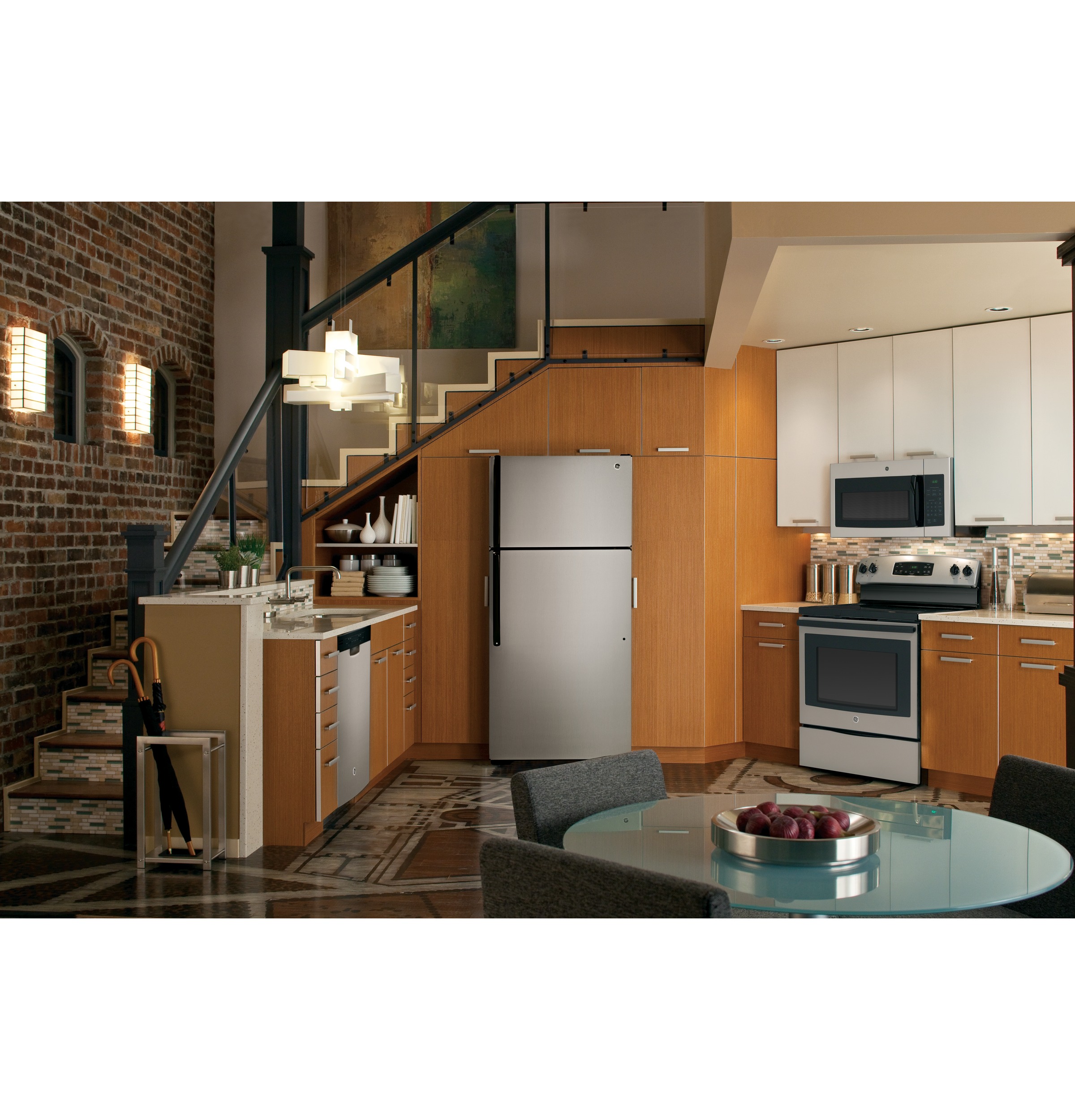 1.6 Cu. Ft. Over-the-Range Microwave Oven with Recirculating Venting JNM3161MFSA