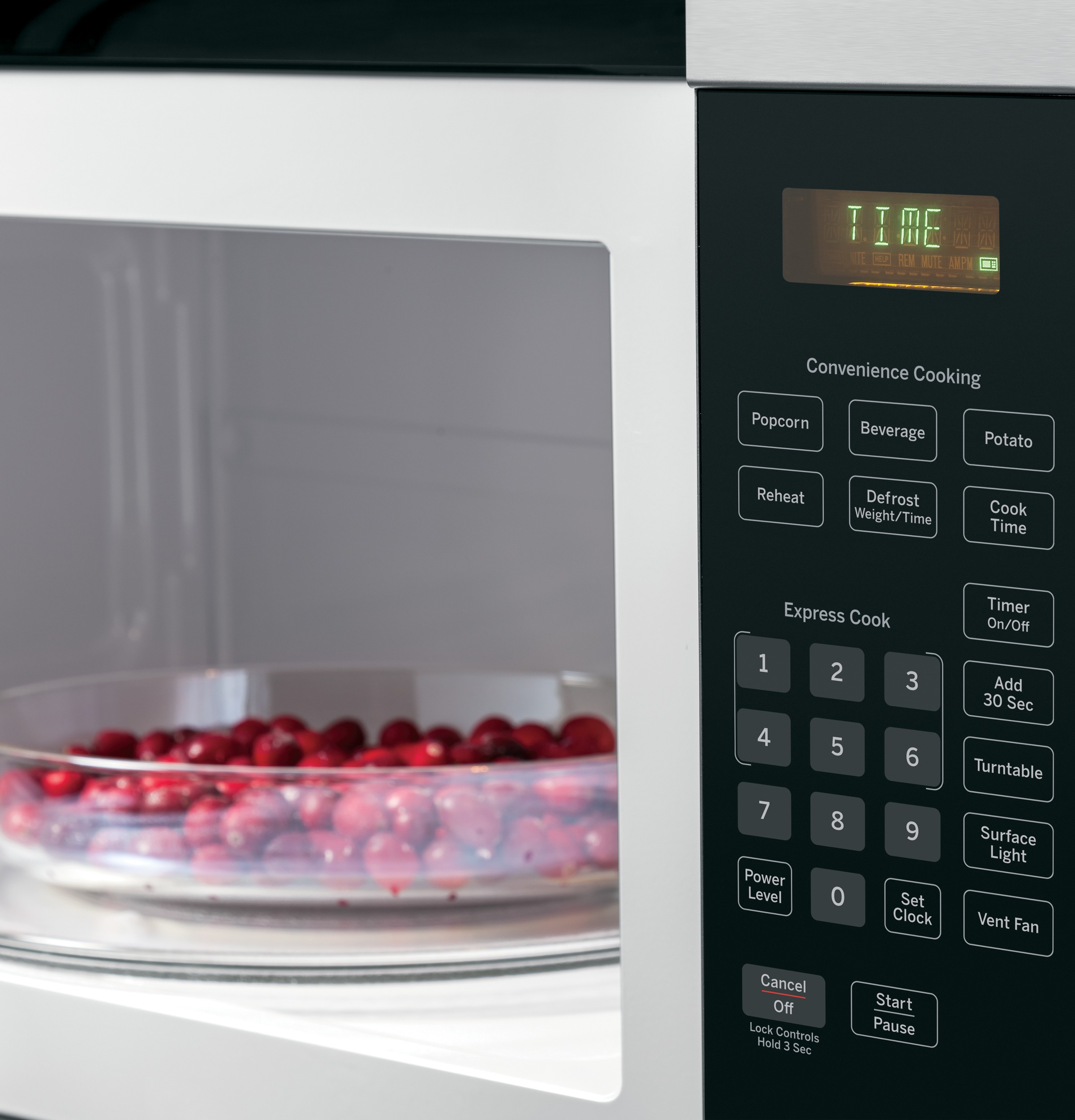1.6 Cu. Ft. Over-the-Range Microwave Oven with Recirculating Venting JNM3161RFSS