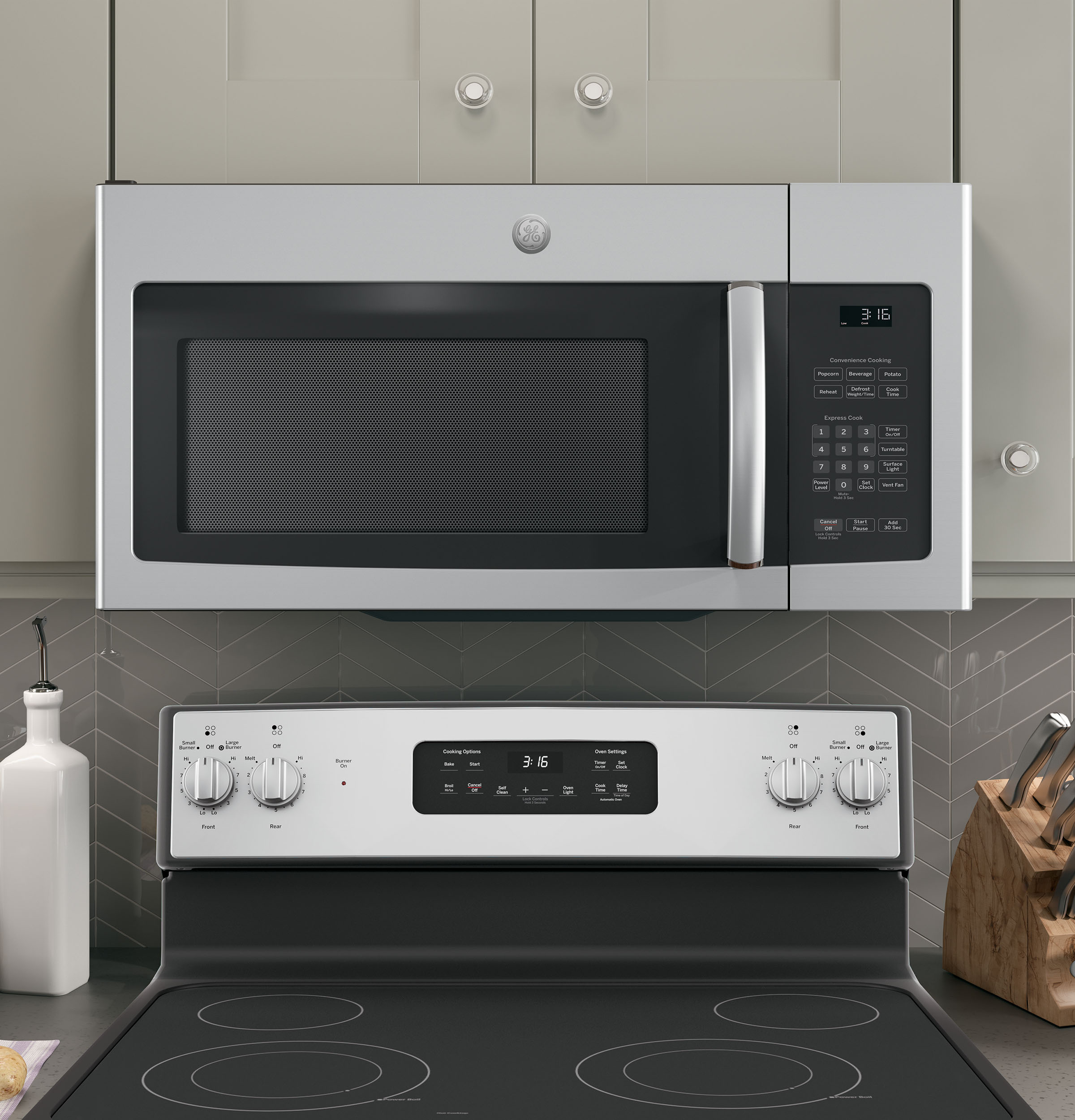 1.6 Cu. Ft. Over-the-Range Microwave Oven with Recirculating Venting view 5