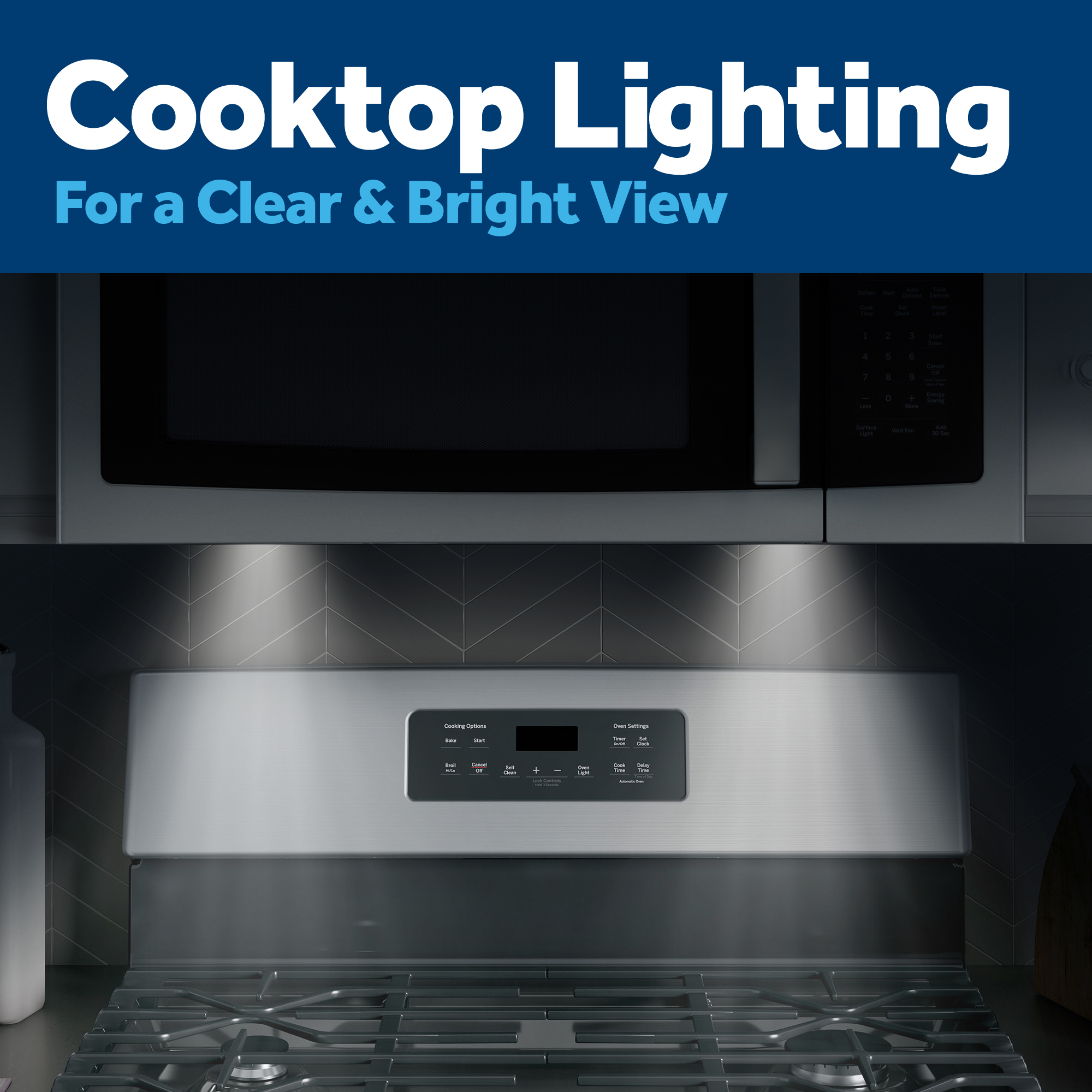 GE® 1.8 Cu. Ft. Over-the-Range Microwave Oven with Recirculating Venting JNM3184RPSS