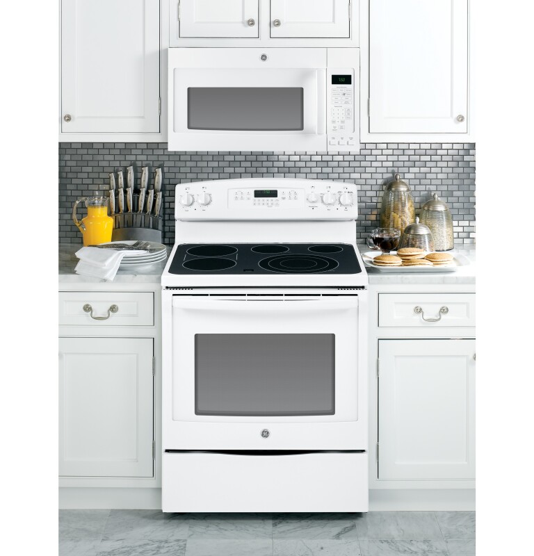 Series 1.9 Cu. Ft. Over-the-Range Sensor Microwave Oven with Recirculating Venting JNM7196DFWW, product image 3 of 11
