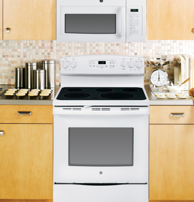Series 1.9 Cu. Ft. Over-the-Range Sensor Microwave Oven with Recirculating Venting JNM7196DFWW, product image 4 of 11