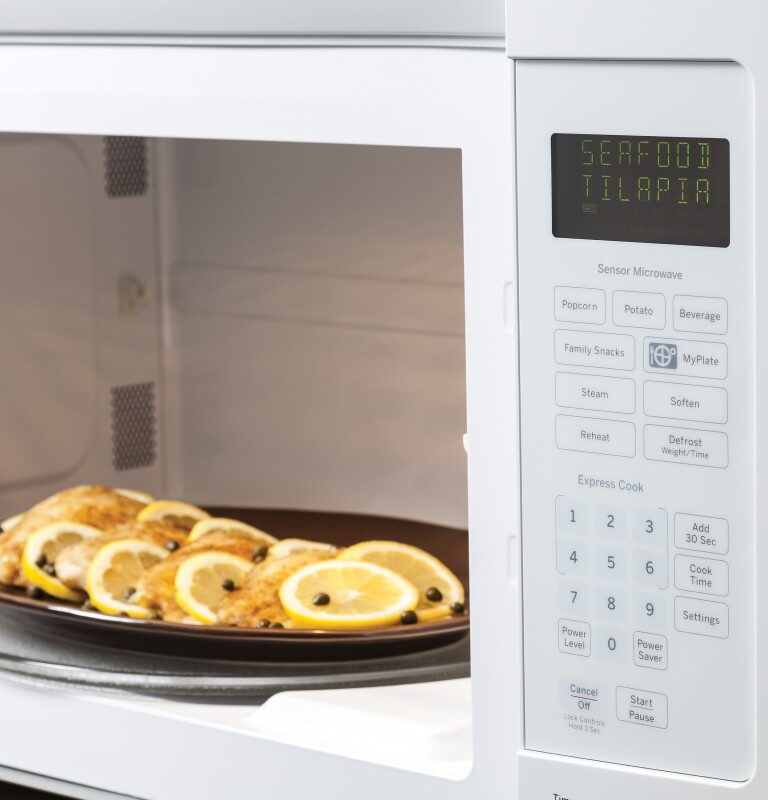 Series 1.9 Cu. Ft. Over-the-Range Sensor Microwave Oven with Recirculating Venting JNM7196DFWW, product image 10 of 11