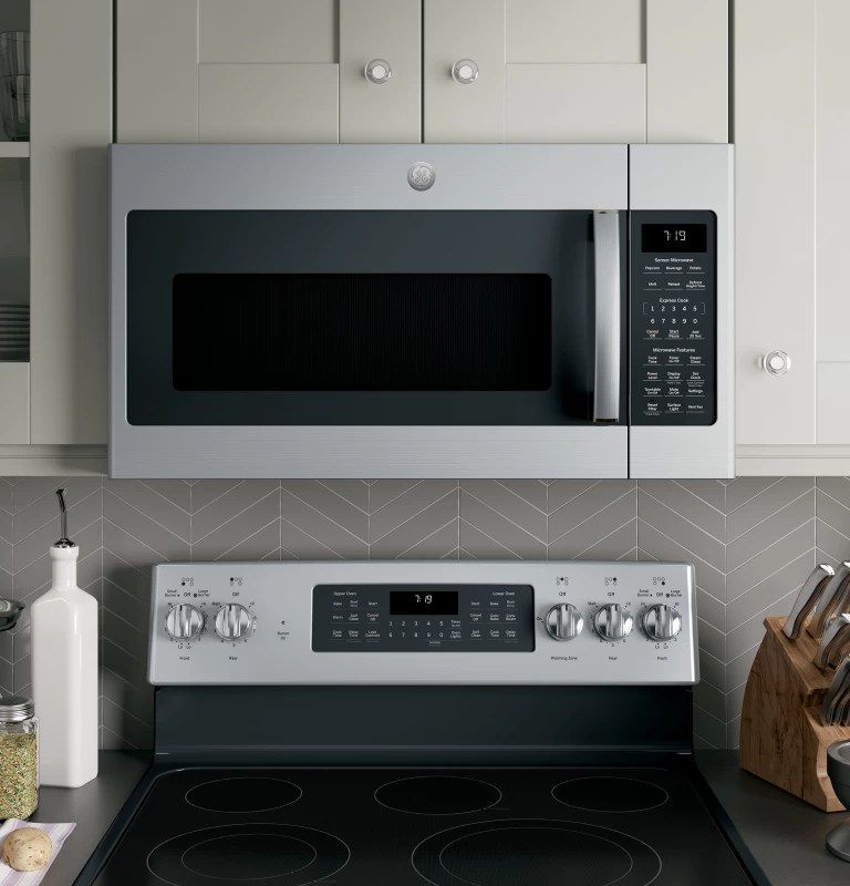 1.9 Cu. Ft. Over-the-Range Sensor Microwave Oven with Recirculating Venting view 3