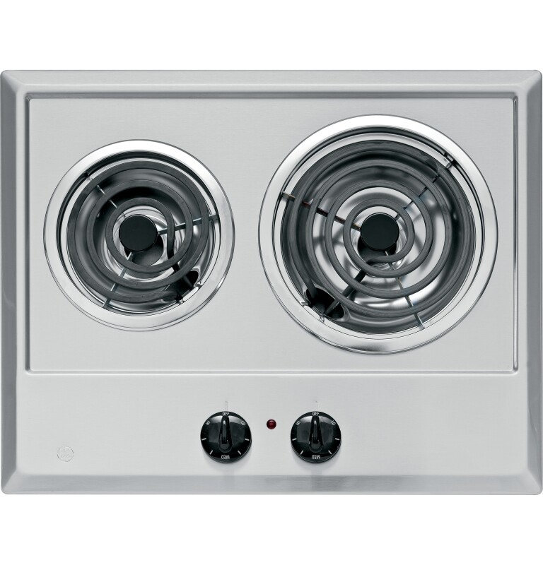 GE Built-In Electric Cooktop Stainless Steel JP201CBSS Picture 1