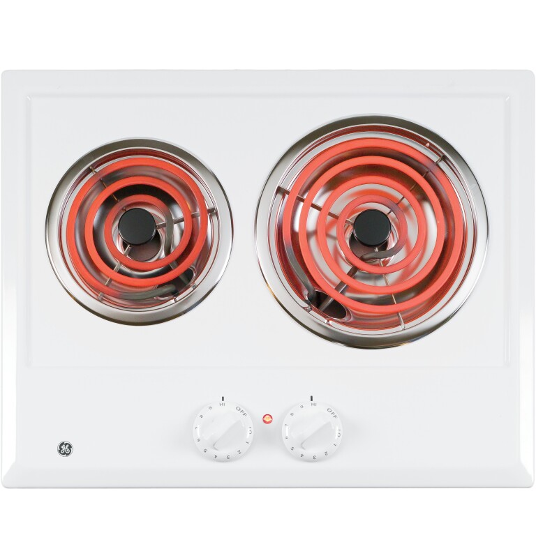 Two Burner Electric Cooktop JP202DWW, product image 3 of 4