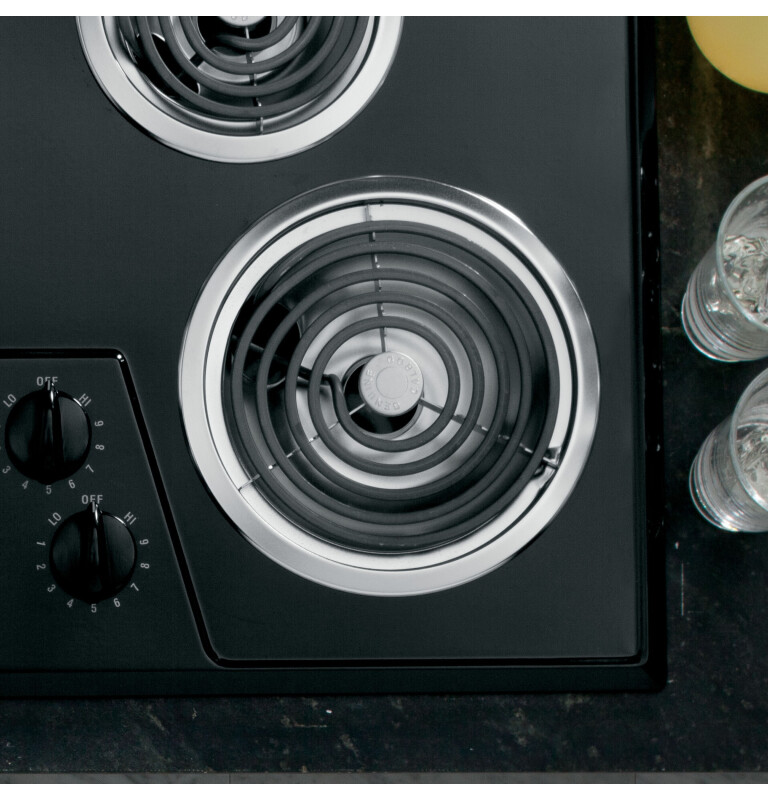30" Built-In Electric Cooktop JP328BKBB, product image 3 of 6