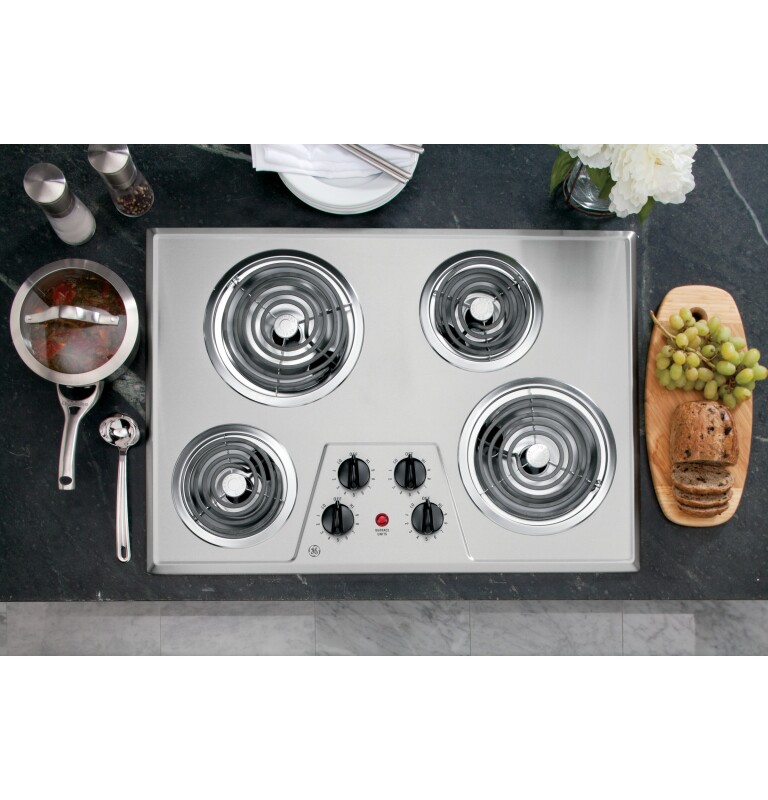 30" Built-In Electric Cooktop JP328SKSS
