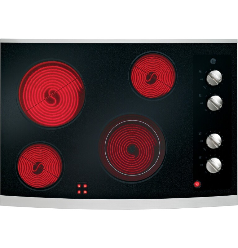 30" Built-In Electric Cooktop JP336SDSS, product image 3 of 5