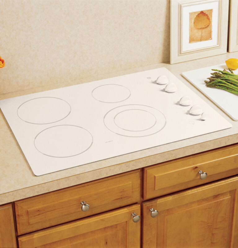 30" Built-In CleanDesign Electric Cooktop JP355KKCC
